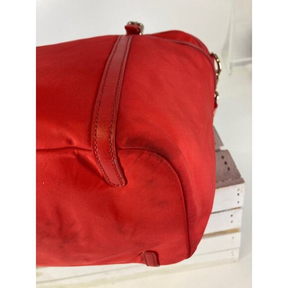 KATE SPADE LARGE ORANGE DIAPER BAG WITH CHANGING PAD (ASIS) - Picture 12 of 16